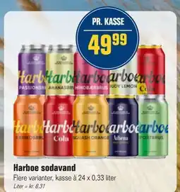 Otto Duborg Harboe sodavand, DKK 49.99 tilbud