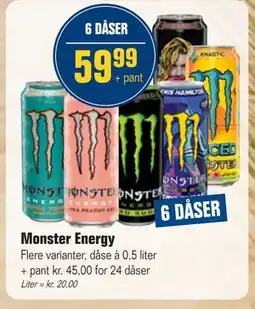 Otto Duborg Monster Energy, DKK 59.99 tilbud