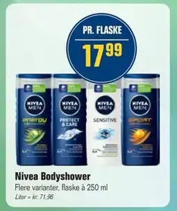 Otto Duborg Nivea Bodyshower, DKK 17.99 tilbud