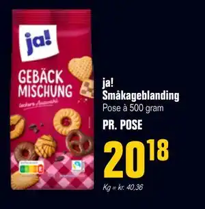 Otto Duborg ja! Småkageblanding, DKK 20.18 tilbud