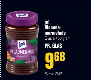 Otto Duborg ja! Blommemarmelade, DKK 9.68 tilbud