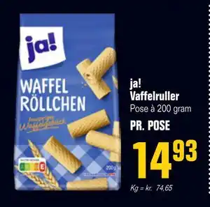 Otto Duborg ja! Vaffelruller, DKK 14.93 tilbud