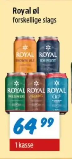 zur Krone Royal øl tilbud