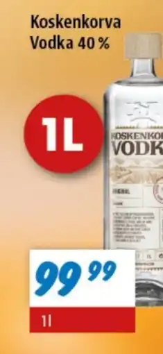 zur Krone Koskenkorva vodka 40% tilbud