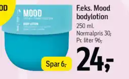 Føtex F.eks. mood bodylotion tilbud