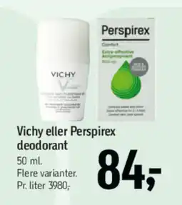 Føtex Vichy eller perspirex deodorant tilbud