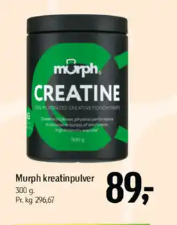 Føtex MURPH Kreatinpulver tilbud