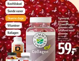Føtex Yummylab gummies, fitness pharma gummies eller lekaform maxi/ gummies tilbud