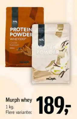 Føtex Murph whey tilbud