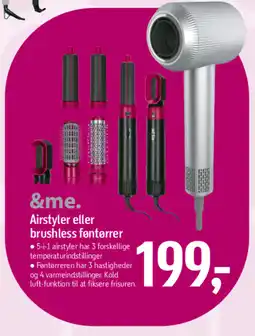 Føtex Airstyler eller brushless føntørrer tilbud