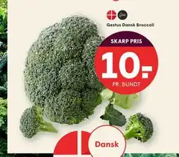 SPAR Gestus Dansk Broccoli, DKK 10 tilbud