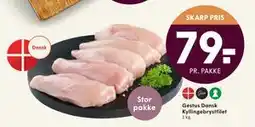 SPAR Gestus Dansk Kyllingebrystfilet, DKK 79 tilbud