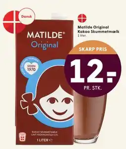 SPAR Matilde Original Kakao Skummetmælk, DKK 12 tilbud