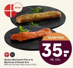 SPAR Gestus Marineret Filet a la Mørbrad af Dansk Gris, DKK 35 tilbud