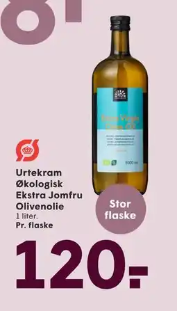 SPAR Urtekram Økologisk Ekstra Jomfru Olivenolie, DKK 120 tilbud