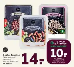 SPAR Gestus Topping, DKK 14, App-pris tilbud