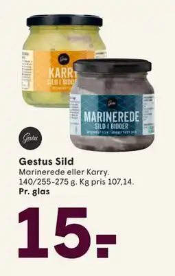 SPAR Gestus Sild, DKK 15 tilbud