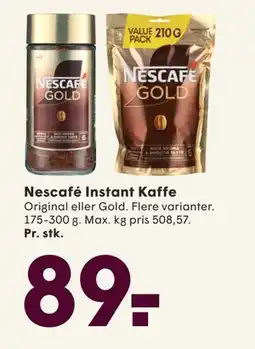 SPAR Nescafé Instant Kaffe, DKK 89 tilbud