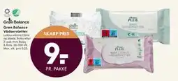 SPAR Grøn Balance Vådservietter, DKK 9 tilbud