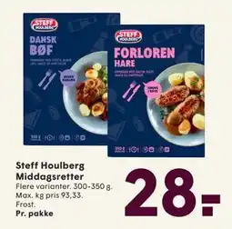 SPAR Steff Houlberg Middagsretter, DKK 28 tilbud