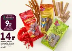 SPAR Malaco Stjerner, Snøre eller Strimler, DKK 14, App-pris tilbud