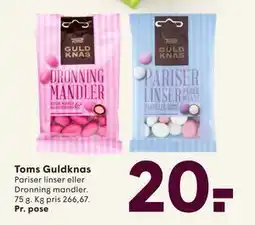 SPAR Toms Guldknas, DKK 20 tilbud
