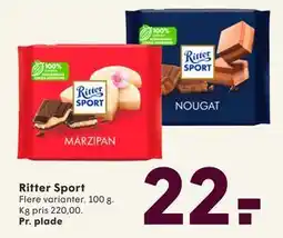 SPAR Ritter Sport, DKK 22 tilbud