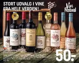 REMA 1000 Santa Carolina Reserva Chile, 75 cl, DKK 50 tilbud