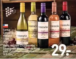 REMA 1000 Santa Carolina Vistana Chile 75 cl, DKK 29 tilbud