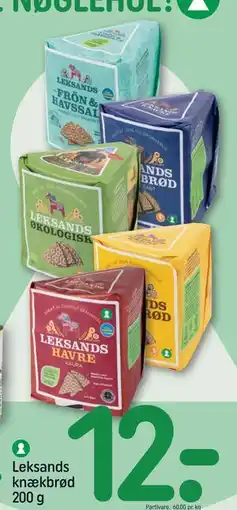 REMA 1000 Leksands knækbrød 200 g, DKK 12 tilbud