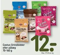 REMA 1000 Castus Grinebidder eller pålæg 70-160 g, DKK 12 tilbud