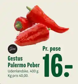 Min Købmand Gestus Palermo Peber, DKK 16 tilbud