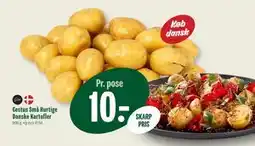 Min Købmand Gestus Små Hurtige Danske Kartofler, DKK 10 tilbud