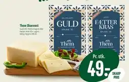 Min Købmand Them Skæreost, DKK 49 tilbud