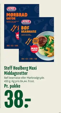 Min Købmand Steff Houlberg Maxi Middagsretter, DKK 38 tilbud