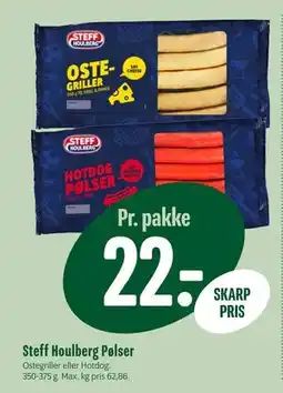 Min Købmand Steff Houlberg Pølser, DKK 22 tilbud