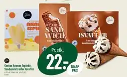 Min Købmand Gestus Ananas Ispinde, Sandwich Is eller Isvafler, DKK 22 tilbud