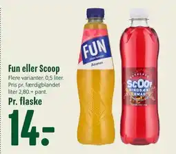 Min Købmand Fun eller Scoop, DKK 14 tilbud