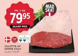MENY CULOTTE AF DANSK KALV, DKK 79.95 tilbud