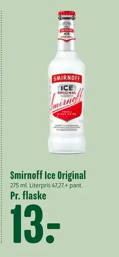 Min Købmand Smirnoff Ice Original, DKK 13 tilbud