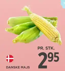 MENY DANSKE MAJS, DKK 2.95 tilbud