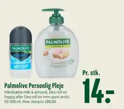 Min Købmand Palmolive Personlig Pleje, DKK 14 tilbud