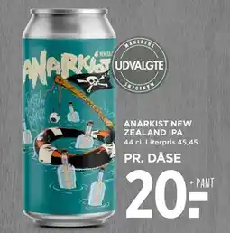 MENY ANARKIST NEW ZEALAND IPA, DKK 20 tilbud