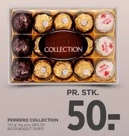 MENY FERRERO COLLECTION, DKK 50 tilbud