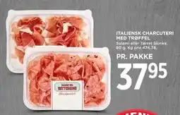 MENY ITALIENSK CHARCUTERI MED TRØFFEL, DKK 37.95 tilbud