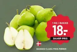 MENY DANSKE CLARA FRIIS PÆRER, DKK 18 tilbud