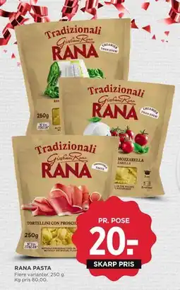MENY RANA PASTA, DKK 20 tilbud