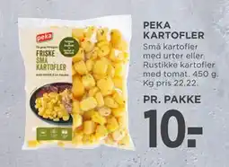 MENY PEKA KARTOFLER, DKK 10 tilbud