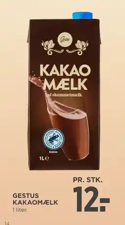 MENY GESTUS KAKAOMÆLK, DKK 12 tilbud