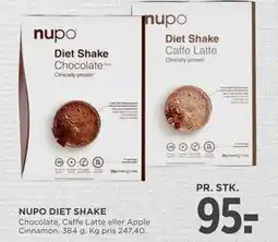 MENY NUPO DIET SHAKE, DKK 95 tilbud